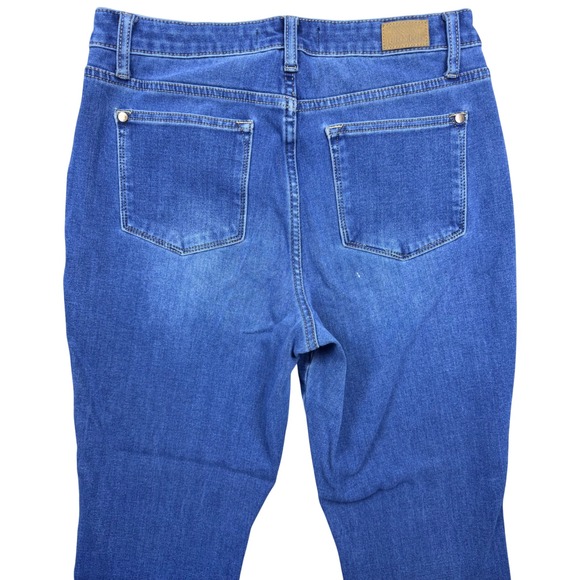 Judy Blue Boyfriend Fit High Rise Womens Medium Wash Denim Size 7/28 - Picture 9 of 13
